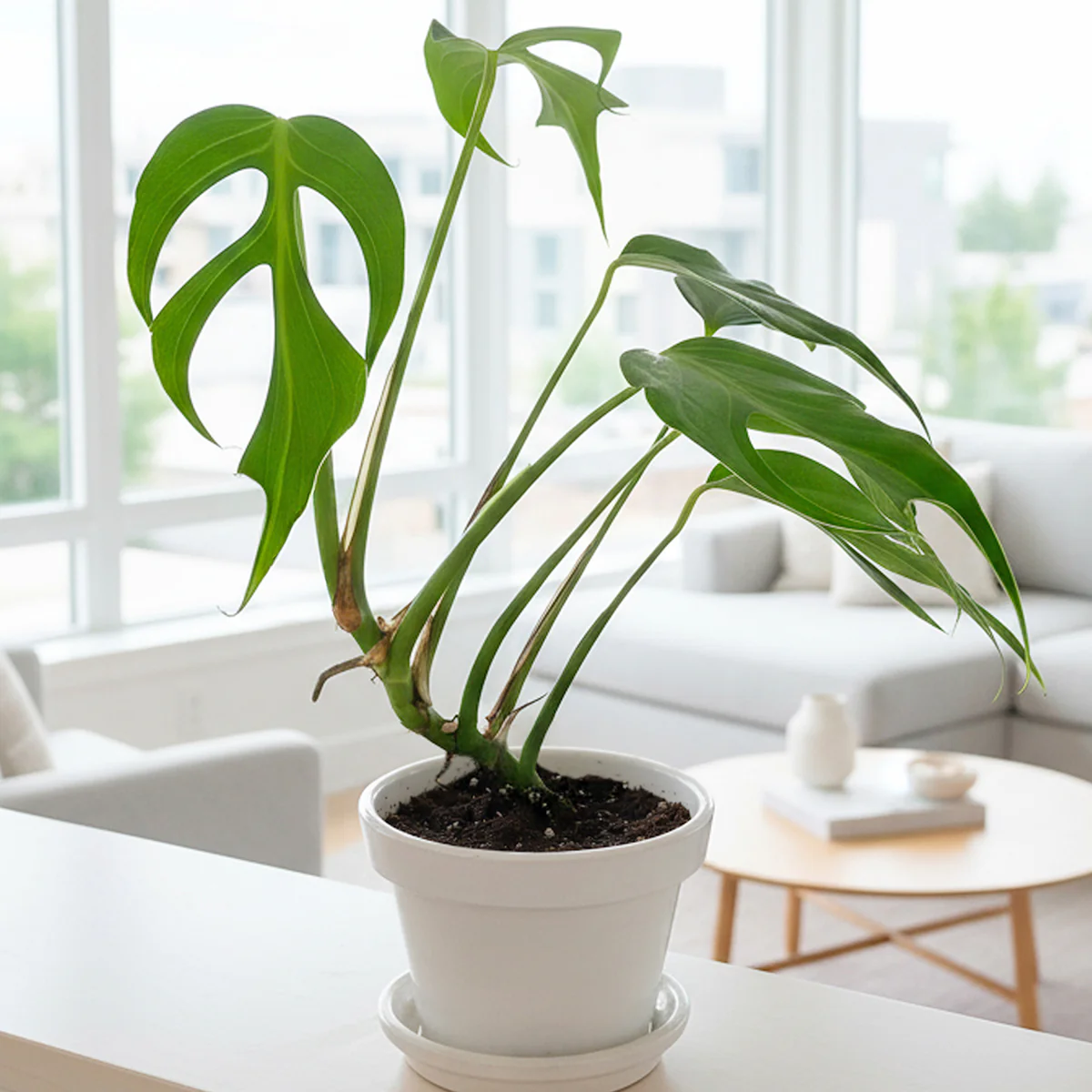Monstera ‘Burle Marx Flame’ (Monstera hybrid)
